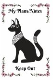 Egyptian Cat Bastet Planner/Notebook With Pink Frame