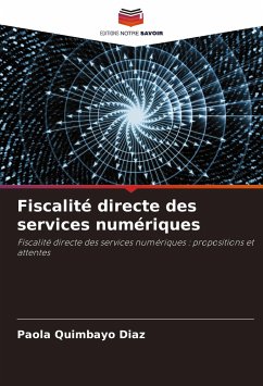 Fiscalité directe des services numériques - Quimbayo Diaz, Paola