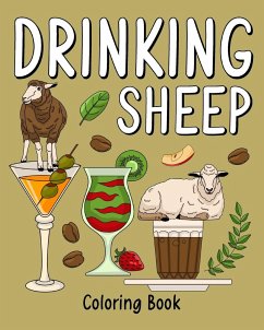 Drinking Sheep Coloring Book - Paperland