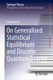 On Generalised Statistical Equilibrium and Discrete Quantum Gravity (eBook, PDF)