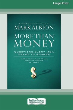 More than Money - Albion, Mark