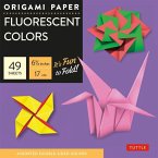 Origami Paper - Fluorescent Colors - 6 3/4 - 48 Sheets