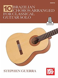 Cover 10 Brazilian Choros Arranged for Classical Guitar Solo