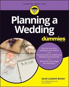 Planning A Wedding For Dummies - Barker, Sarah Lizabeth