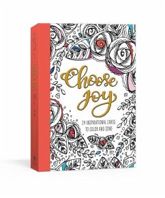 Choose Joy Postcard Book: 24 Inspirational Cards to Color and Send - Ink &. Willow