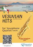 Saxophone Quartet &quote;Vesuvian Hits&quote; medley - Eb alto part (fixed-layout eBook, ePUB)