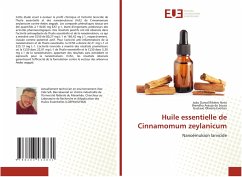 Huile essentielle de Cinnamomum zeylanicum - Neto, João Durval Ribeiro;de Sousa, Brendha Araujo;Everton, Gustavo Oliveira