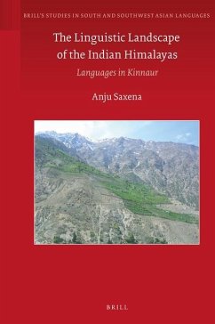 The Linguistic Landscape of the Indian Himalayas - Saxena, Anju