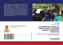 INFORMATION NEEDS OF FARM WOMEN TOWARDS ANIMAL HUSBANDRY PRACTICES - Jadeja, Khushbuba M.;Jadeja, M. K.