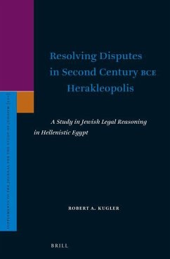 Cover Resolving Disputes in Second Century Bce Herakleopolis
