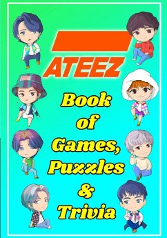 ATEEZ Book Of Games, Puzzles and Trivia - Ftw, Kpop