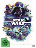 Star Wars: Episode IV - eine neue Hoffnung, Episode V - Das Imperium schlägt zurück, Episode VI - Die Rückkehr der Jedi-Ritter