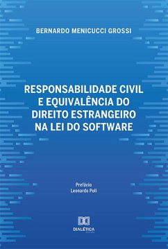 Cover Responsabilidade civil e equivalência do direito estrangeiro na lei do software (eBook, ePUB)