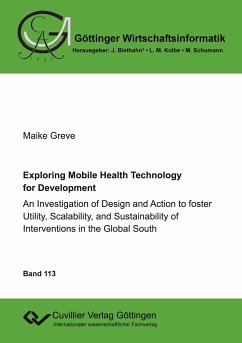 Exploring Mobile Health Technology for Development - Greve, Maike