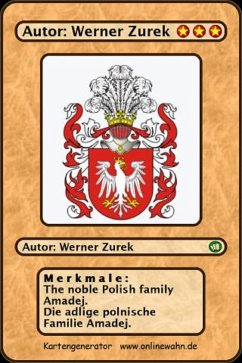 The noble Polish family Amadej. Die adlige polnische Familie Amadej. (eBook, ePUB) - Zurek, Werner