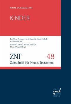 Cover ZNT - Zeitschrift für Neues Testament 24. Jahrgang, Heft 48 (2021) (eBook, PDF)