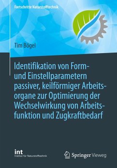 Identifikation von Form- und Einstellparametern passiver, keilförmiger Arbeitsorgane zur Optimierung der Wechselwirkung von Arbeitsfunktion und Zugkraftbedarf - Bögel, Tim