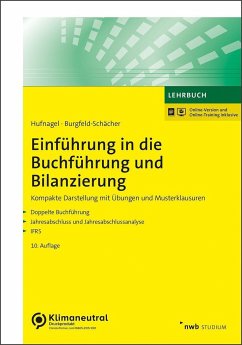 Einführung in die Buchführung und Bilanzierung - Hufnagel, Wolfgang;Burgfeld-Schächer, Beate