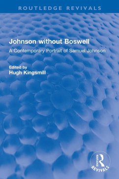 Johnson without Boswell (eBook, ePUB)