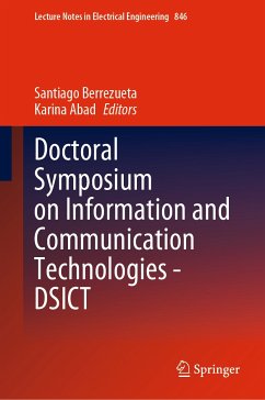 Doctoral Symposium on Information and Communication Technologies - DSICT (eBook, PDF)
