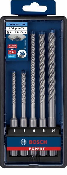 Bosch EXPERT Hammerbohrer SDS plus-7X 5tlg Set Bosch EXPERT Hammerbohrer SDS plus-7X 5tlg Set
