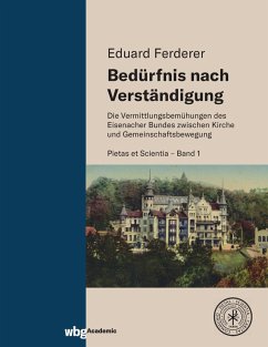 Bedürfnis nach Verständigung (eBook, PDF) - Ferderer, Eduard