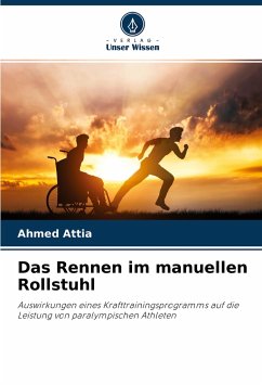 Das Rennen im manuellen Rollstuhl - Attia, Ahmed