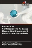 Fattori Che Contribuiscono Al Basso Morale Degli Insegnanti Nelle Scuole Secondarie