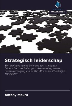 Strategisch leiderschap - Mburu, Antony