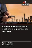 Aspetti normativi della gestione del patrimonio sovrano