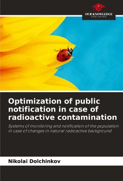 Optimization of public notification in case of radioactive contamination - Dolchinkov, Nikolai