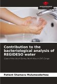 Contribution to the bacteriological analysis of REGIDESO water