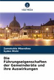 Die Führungseigenschaften der Gemeinderäte und ihre Auswirkungen