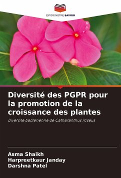Diversité des PGPR pour la promotion de la croissance des plantes - Shaikh, Asma;Janday, Harpreetkaur;Patel, Darshna