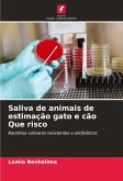 Saliva de animais de estimação gato e cão Que risco