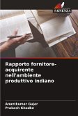 Rapporto fornitore-acquirente nell'ambiente produttivo indiano