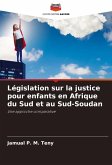 Législation sur la justice pour enfants en Afrique du Sud et au Sud-Soudan