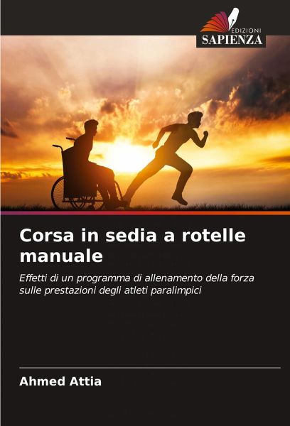 Corsa in sedia a rotelle manuale