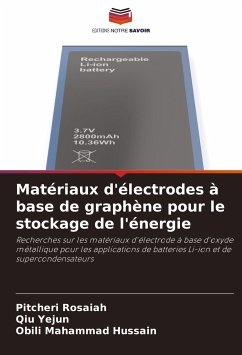 Cover Matériaux d'électrodes à base de graphène pour le stockage de l'énergie