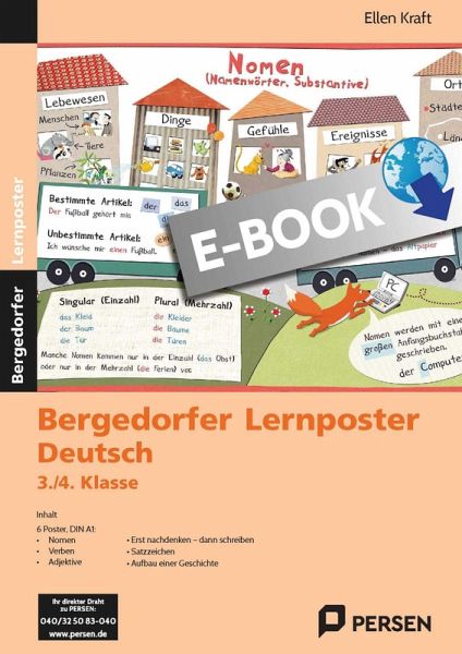 Lernposter Deutsch 3./4.Klasse (eBook, PDF)