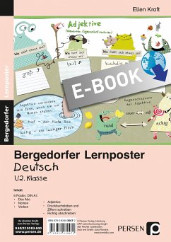 Lernposter Deutsch 1./2.Klasse (eBook, PDF) - Kra, Ellen