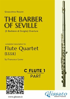 Flute 1: The Barber of Seville for Flute Quartet (fixed-layout eBook, ePUB) - Rossini, Gioacchino