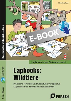 Lapbooks: Wildtiere - 5./6. Klasse (eBook, PDF) - Kirschbaum, Klara