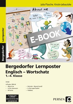 Lernposter Englisch - Wortschatz (eBook, PDF) - Flasche, Julia; Jebautz, Kirstin