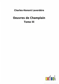 Cover Oeuvres de Champlain