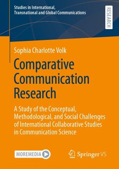 Comparative Communication Research (eBook, PDF) - Volk, Sophia Charlotte