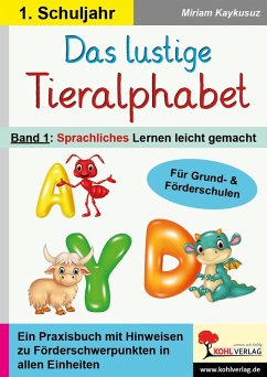 Das lustige Tieralphabet 1 - Kaykusuz, Miriam