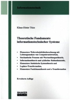 Theoretische Fundamente informationstechnischer Systeme - Thies, Klaus-Dieter