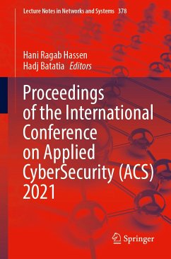 Proceedings of the International Conference on Applied CyberSecurity (ACS) 2021 (eBook, PDF)