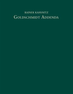 Goldschmidt Addenda - Kahsnitz, Rainer